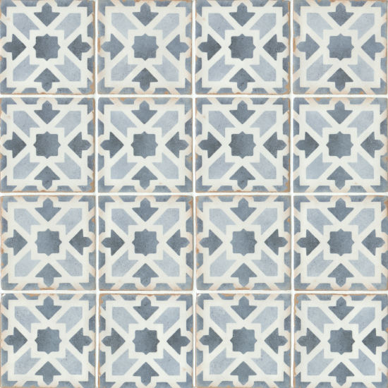 Bedrosians Tile &amp; Stone - Casablanca 5&quot; x 5&quot; Decorative Tile - Gaza