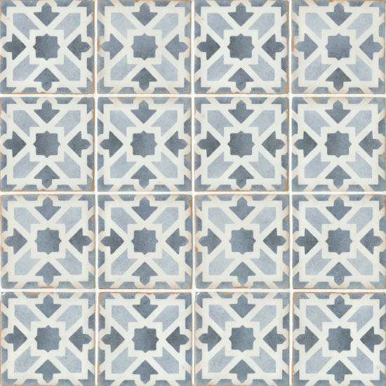 Bedrosians Tile & Stone - Casablanca 5" x 5" Decorative Tile - Gaza