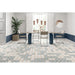 Bedrosians Tile & Stone - Casablanca 5" x 5" Tile - White Installed