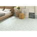 Bedrosians Tile & Stone - Casablanca 5" x 5" Tile - White Installed