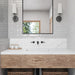 Bedrosians Tile & Stone - Clara 2.75" x 11" Glossy Porcelain Tile - Ivory Installed