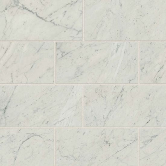 Bedrosians - Classic 2.0 12" x 24" Floor & Wall Tile - Bianco Carrara