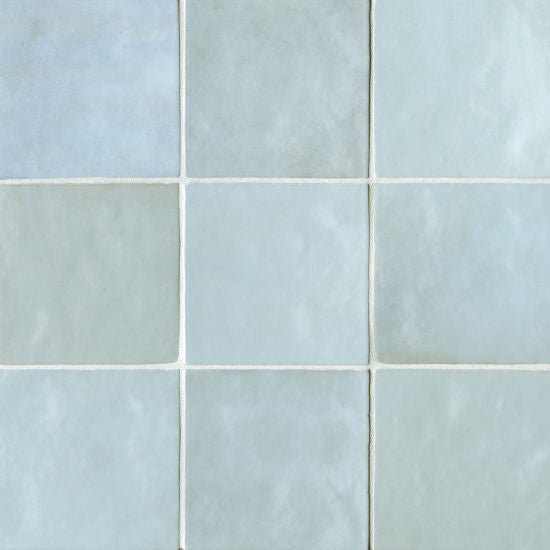 Bedrosians Tile & Stone - Cloe 5" x 5" Wall Tile - Baby Blue