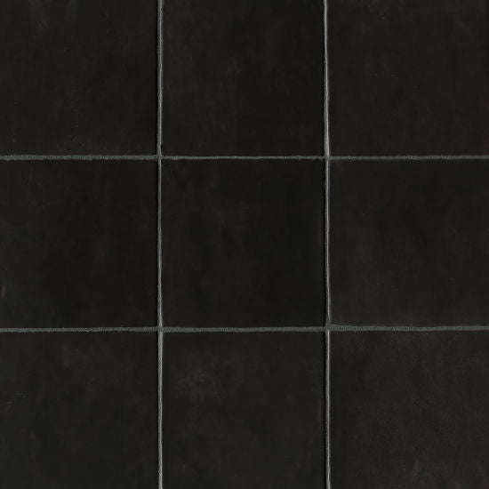 Bedrosians Tile &amp; Stone - Cloe 5&quot; x 5&quot; Wall Tile - Black