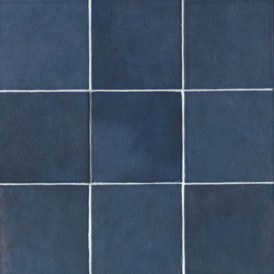 Bedrosians Tile &amp; Stone - Cloe 5&quot; x 5&quot; Wall Tile - Blue