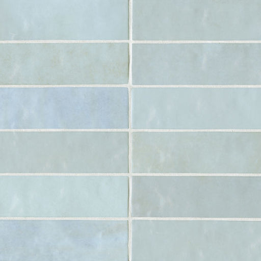 Bedrosians Tile & Stone - Cloe 2.5" x 8" Wall Tile - Baby Blue