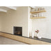 Bedrosians - Donna 13" x 40" Wave Wall Tile - Beige Installed