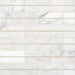 Bedrosians - Ferrara 3" x 6" Decorative Wall Tile - Bianco