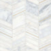 Bedrosians - Ferrara Chevron Wall Mosaic - Bianco
