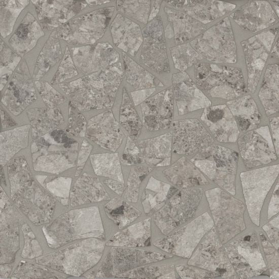 Bedrosians Tile & Stone - Frammenta Floor & Wall Mosaic - Grey