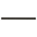 Bedrosians Tile & Stone - Makoto .5" x 8" Jolly Trim - Kuroi Black