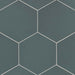 Bedrosians Tile & Stone - Makoto 10" x 10" Floor & Wall Tile - Arashi Blue