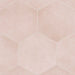 Bedrosians Tile & Stone - Makoto 10" x 10" Floor & Wall Tile - Momoiro Blush
