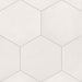Bedrosians Tile & Stone - Makoto 10" x 10" Floor & Wall Tile - Shoji White