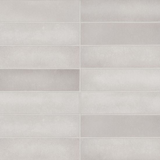 Bedrosians Tile & Stone - Makoto 2.5" x 10" Wall Tile - Kumo Grey
