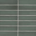 Bedrosians Tile & Stone - Makoto 2.5" x 10" Wall Tile - Midori Green