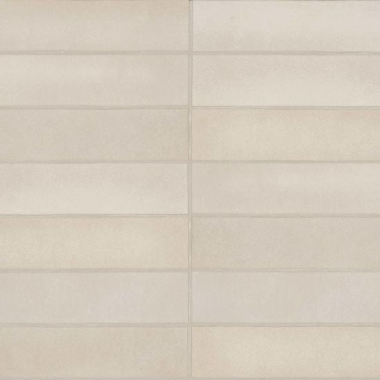 Bedrosians Tile &amp; Stone - Makoto 2.5&quot; x 10&quot; Wall Tile - Tatami Beige