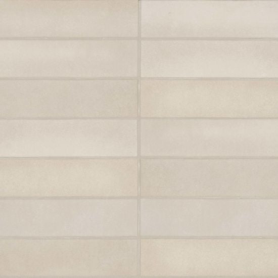 Bedrosians Tile & Stone - Makoto 2.5" x 10" Wall Tile - Tatami Beige