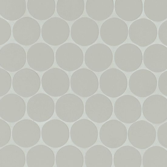 Bedrosians Tile &amp; Stone - Makoto 2&quot; x 2&quot; Floor &amp; Wall Mosaic - Kumo Grey