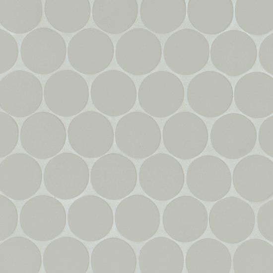 Bedrosians Tile & Stone - Makoto 2" x 2" Floor & Wall Mosaic - Kumo Grey