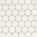 Bedrosians Tile & Stone - Makoto 2" x 2" Floor & Wall Mosaic - Shoji White