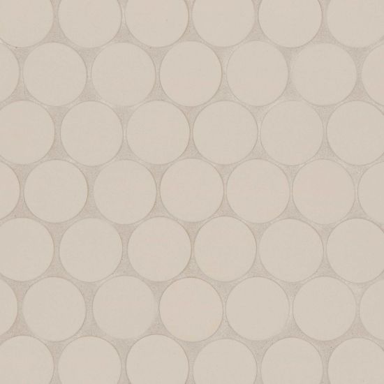 Bedrosians Tile &amp; Stone - Makoto 2&quot; x 2&quot; Floor &amp; Wall Mosaic - Tatami Beige