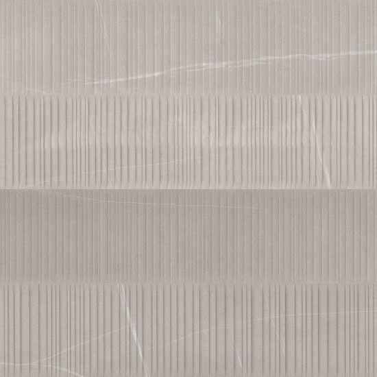 Bedrosians Tile & Stone - Nomade 24" x 48" Deco Tile - Bone