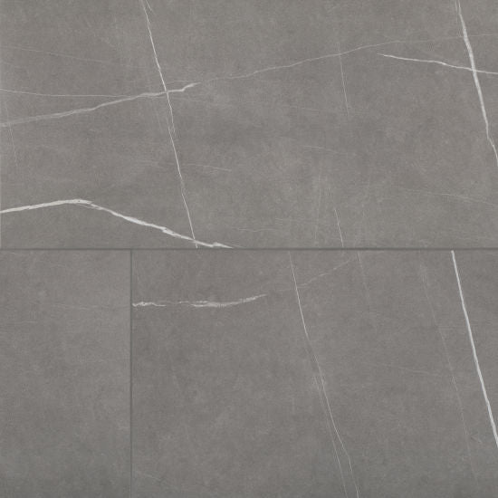 Bedrosians Tile &amp; Stone - Nomade 24&quot; x 48&quot; Porcelain Tile - Argent