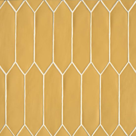 Bedrosians - Reine Collection 3&quot; x 12&quot; Wall Tile - Golden