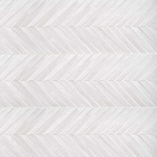 Bedrosians Tile & Stone - Textuality 16" x 47" Wall Tile - White