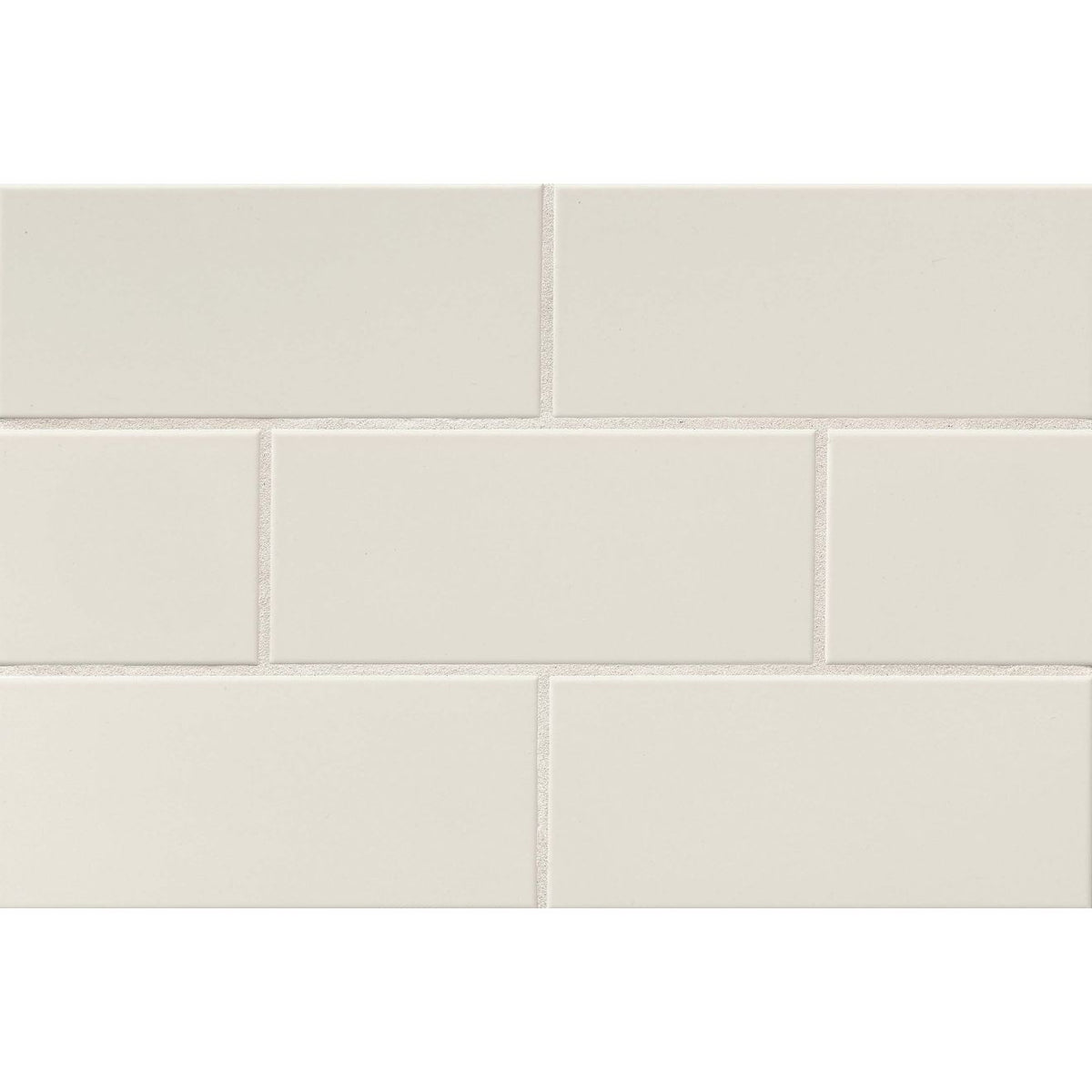 Bedrosians - Traditions 4&quot; x 10&quot; Ceramic Wall Tile - Matte Biscuit