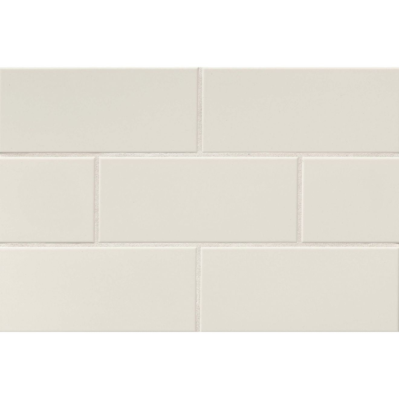 Bedrosians - Traditions 4" x 10" Ceramic Wall Tile - Matte Biscuit