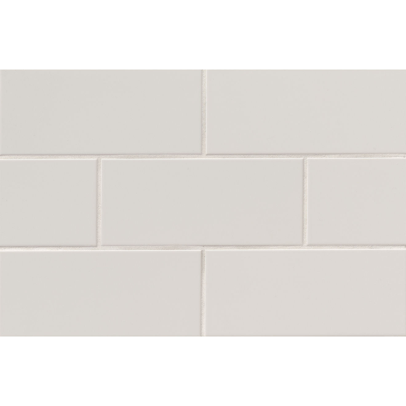 Bedrosians - Traditions 4" x 10" Ceramic Wall Tile - Matte Tender Gray