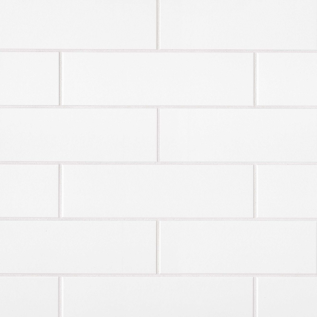Bedrosians - Traditions 4" x 16" Matte Ceramic Wall Tile - Gloss White