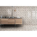 Bedrosians Tile & Stone - Vivace 4" x 4" Decorative Tile - Rice Motif