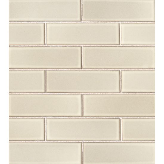 Bedrosians Tile & Stone - Zenia 2" x 6" Matte Floor & Wall Mosaic - Solar