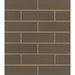 Bedrosians Tile & Stone - Zenia 2" x 6" Matte Floor & Wall Mosaic - Umbra
