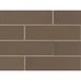 Bedrosians Tile & Stone - Zenia 2.5" x 9" Matte Floor & Wall Tile - Umbra