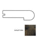 Bella Cera Amalfi Coast Collection - Hickory - Ravello - 78 in. Stair Nose