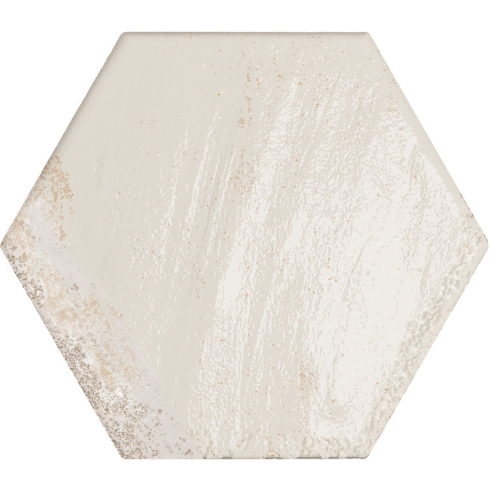 Bestile - Carmen 5.1 in. x 5.9 in. Hexagon Porcelain Tile - Beige
