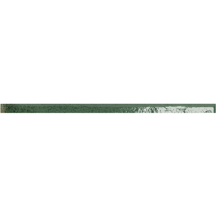 Bestile - Carmen .6 in. x 12 in. Jolly Trim Porcelain Tile - Green