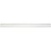 Maniscalco - Contour 3/4 in. x 11 3/4 in. Trim Tile - White Glossy