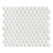Maniscalco - Chameleon Series - 1" x 1" Porcelain Hex Mosaic - Opal