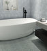 Maniscalco - Chameleon Series - 1" x 1" Porcelain Hex Mosaic - Tropical Lush floor installation