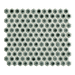 Maniscalco - Chameleon Series - 1" x 1" Porcelain Hex Mosaic - Tropical Lush