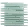 See Bellagio - Cane Solids Collection - Glass Mosaic - Gray Stone