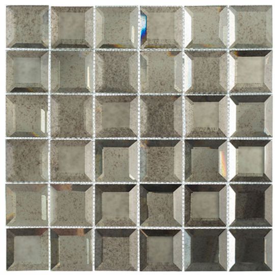 Bellagio Tiles - Checkers Collection - 2x2 - Lifting Fog