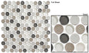 Bellagio - Ceremonial Collection - Penny Round Glass Mosaic - Local Gala Extra