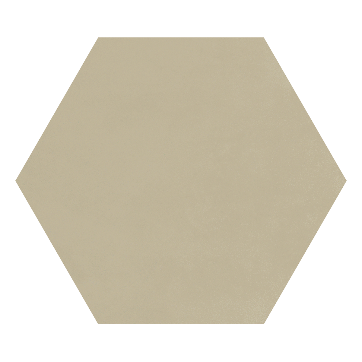 CommodiTile - Carrollton 9 in. x 10 in. Hexagon Porcelain Tile - Sand
