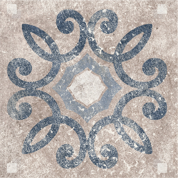 Marazzi - Creativo Deco Tile - Lucca Blue CV44